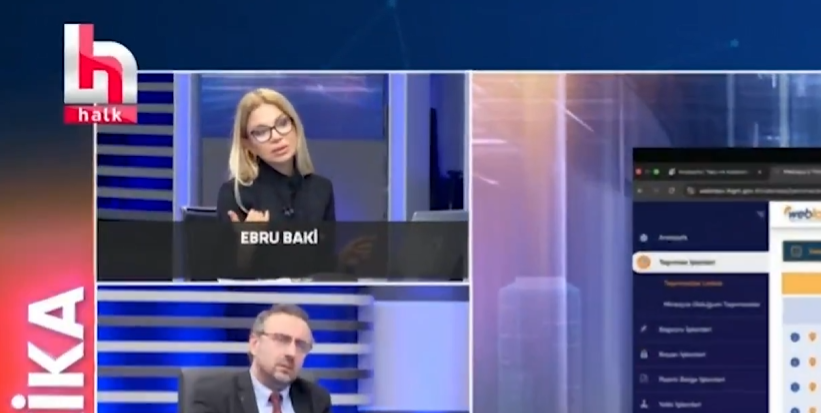 Halk TV’de Webtapu şoku! Özgür Özel’in iftira balonu Ebru Baki’nin elinde patladı!
