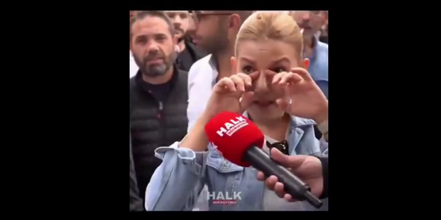 Halk TV’den büyük provokasyon! Hükümeti kötülemek için kendi muhabirini kullandı