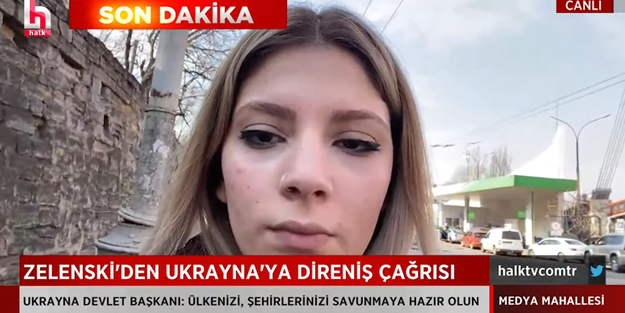 Halk TV'de 'Türkiye Başkonsolosluğu vatandaşları bırakıp Ukrayna'dan kaçtı' yalanı!