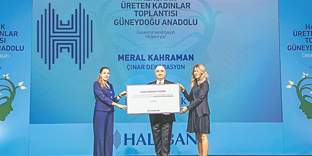Halkbank’tan kadın kooperatiflerine müjde