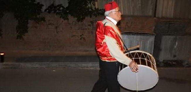 Halkı sahura Mehter Marşıyla uyandırdılar!