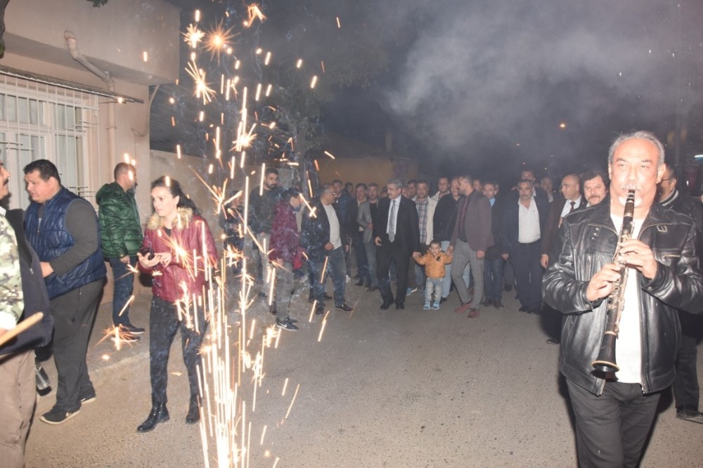 Haluk Alıcık’a coşkulu karşılama 