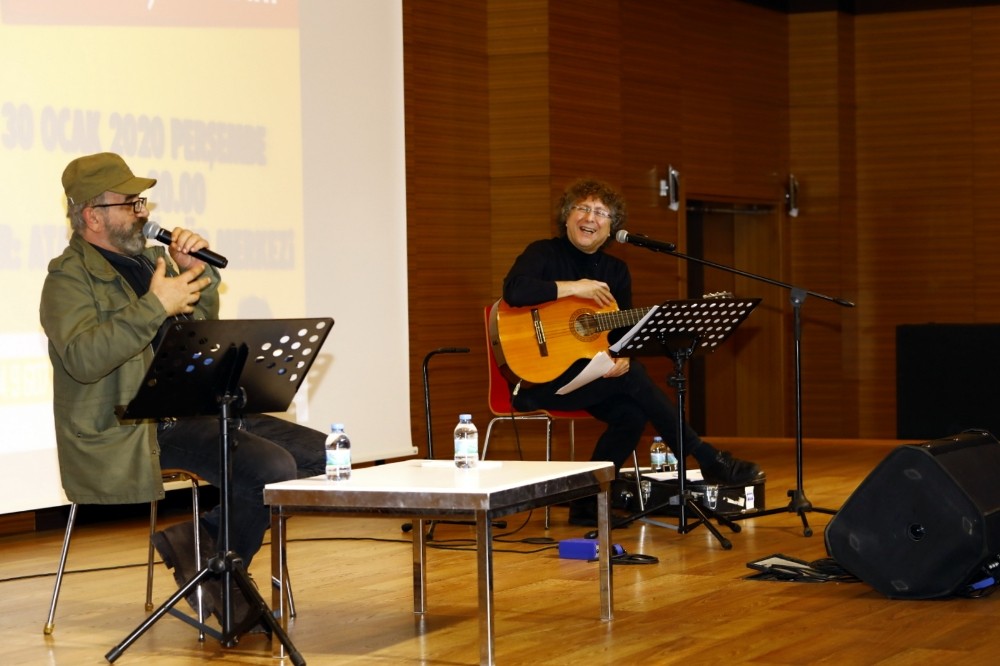 Haluk Çetin ve Yılmaz Odabaşı ikilisinden şiir dinletisi 