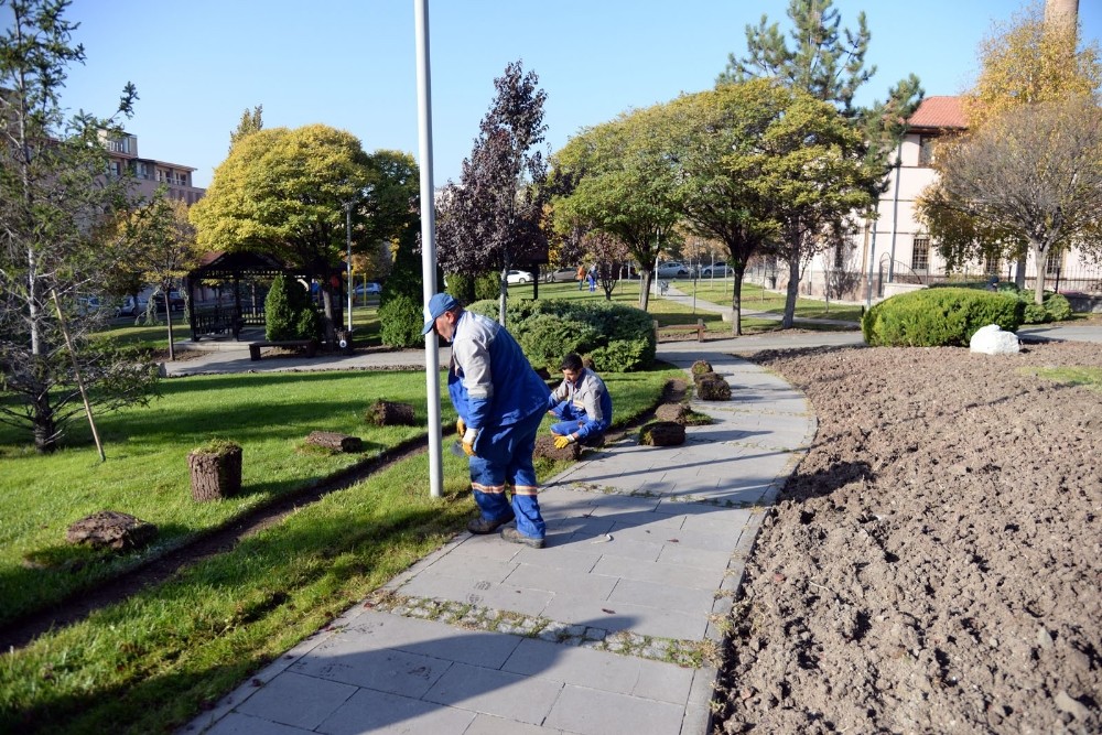Hamamönü’nde bahar hazırlığı 