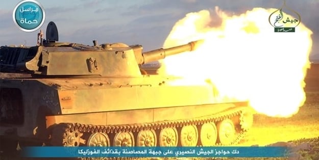 Muhalifler Hama'da ilerliyor!