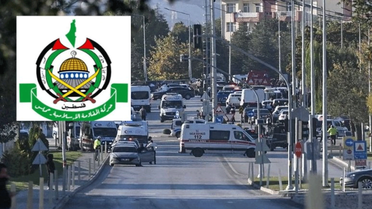 Hamas: Hain saldırıyı kınıyoruz! Hamas, katil PKK'nın Tusaş saldırısını kınadı