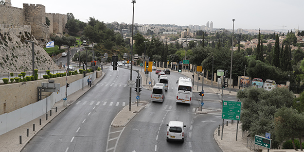 Hamas-İsrail çatışması sürerken Kudüs sokaklarında sessizlik hakim