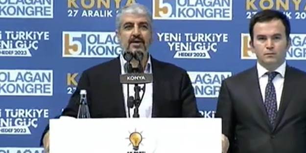 Hamas lideri konuştu, salon bu sözlerle inledi