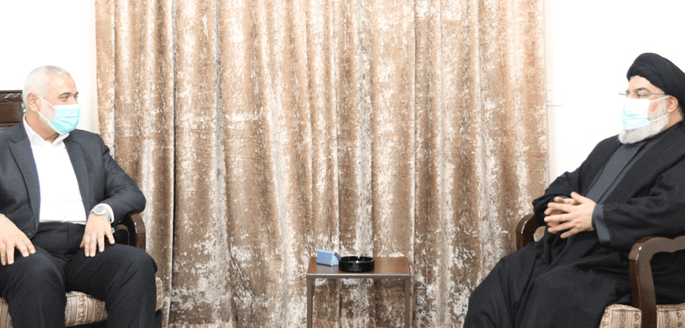 HAMAS lideri Heniye, İran destekli Hizbullah lideri Nasrallah’ı ziyaret etti