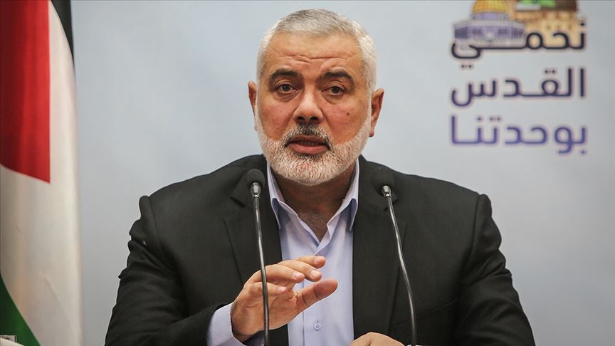 Hamas Lideri Heniyye: Filistin'in içeride ve dışarıda milli birliğini sağlamaya yönelik çalışmalara başladık