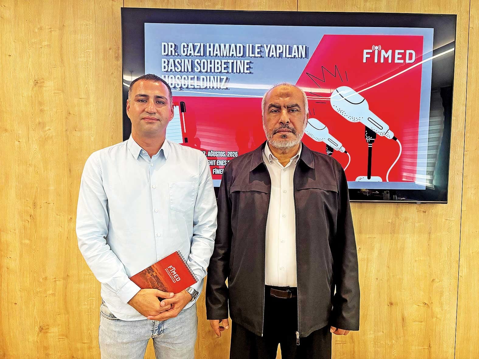 Hamas liderlerinden Dr. Gazi Hamad’dan akit tv’ye özel açıklamalar! ‘Kötü ile daha kötü arasında seçim yapmak zorundayız’