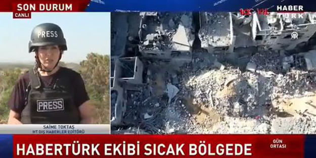 Hamas'la ilgili skandal sözler! İsrail'i aklamaya çalışan Habertürk'e tepki yağıyor