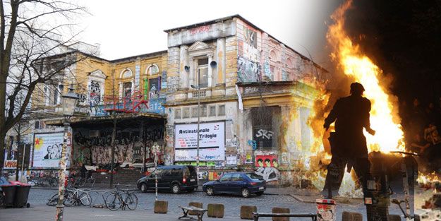 Hamburg yanıyor; Merkel ve Batı basını sus pus!
