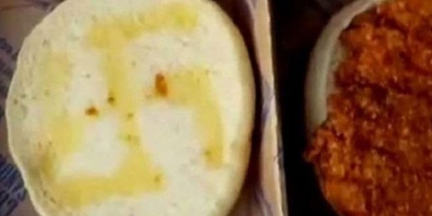 Hamburgerden çıkan şey şok etti