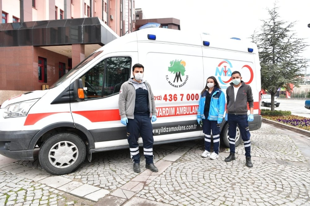 Hamilelere özel acil yardım ambulansı 