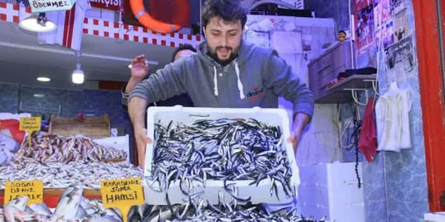 Hamsi tezgahta ucuzladı