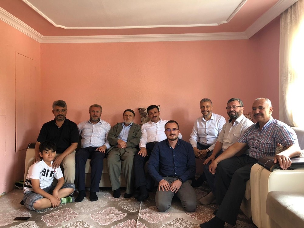 Hamza Dağ’dan Hafız Hasan Takak’a nezaket ziyareti 