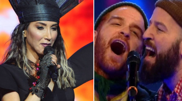 Hande Yener ve Athena 'zıplamayan Tayyipçi' diyerek siyasi şov yaptılar! Konseri siyasi şova çevirdiler