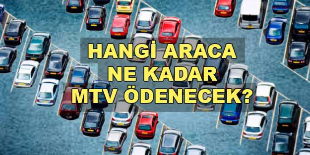 Hangi araca ne kadar Motorlu Taşıtlar Vergisi (MTV) var? 2022 MTV vergi oranları!