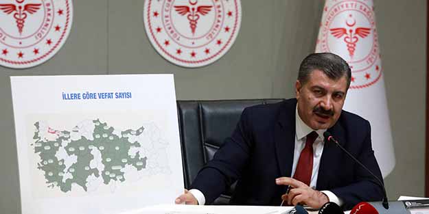 Hangi ilde kaç kişi koronavirüs nedeniyle vefat etti? Bakanlık açıkladı