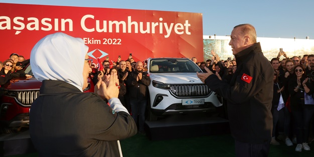 Hangi renk TOGG alacaklar? Emine Erdoğan'dan merak edilen soruya cevap