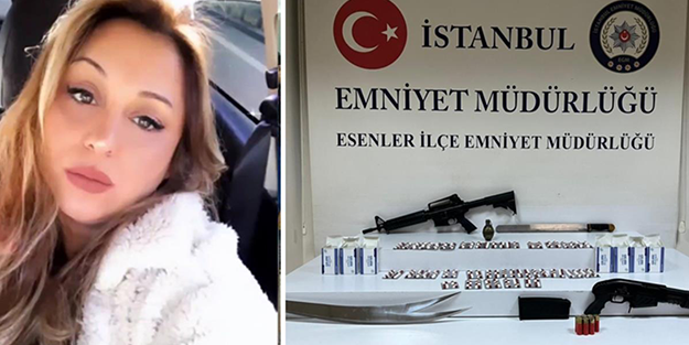 'Hanımağa' lakaplı şahıs yakalandı, evinden cephanelik çıktı! El bombası dahil bir çok...