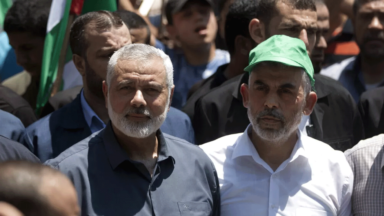 Haniyye ve Sinvar'ı terörist ilan etmişlerdi o TV kanalı kapatıldı