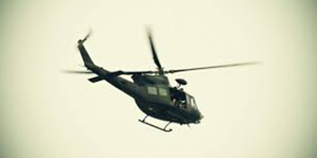 Hapishaneden helikopterle firar