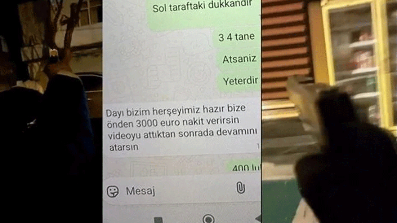Haraç çetesinin yazışmaları ifşa oldu