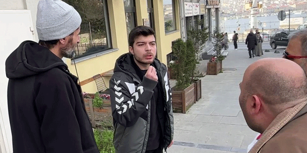 Filistin'e destek yürüyüşünden dönen vatandaşa yumruklu saldırı