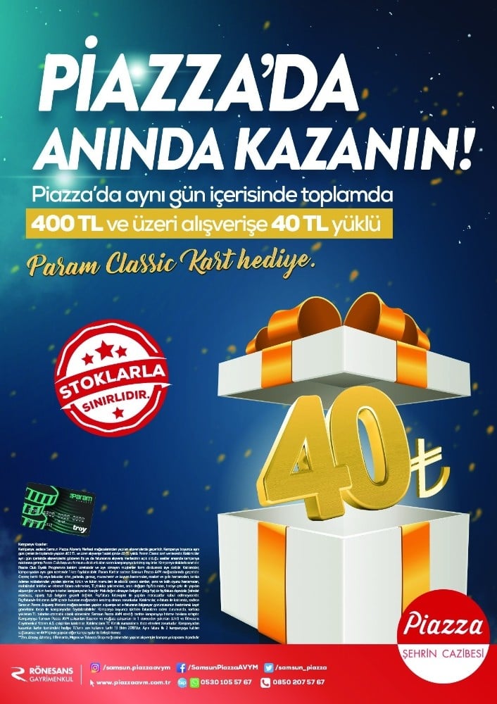 Harcadıkça kazandıran kampanya 