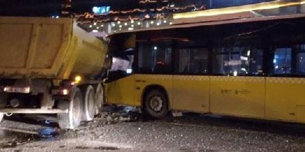 Harfiyat kamyonu kurallara uymayınca olanlar oldu