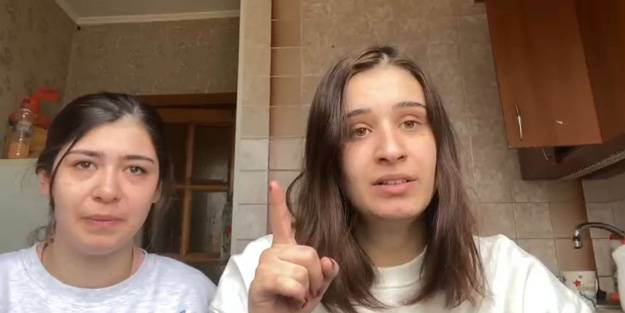 Harkov'da mahsur kalan iki Türk genci 'Belki son videomuz olur' diyerek yardım istedi