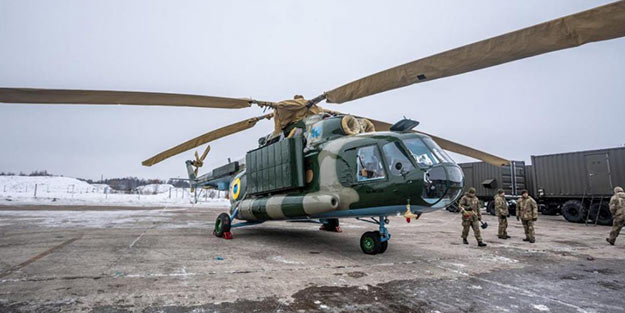 Harp helikopteri Mi-8 göreve başladı