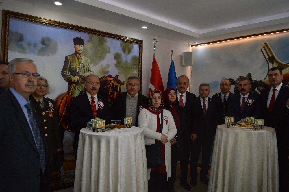 Harp Malulü Gaziler, Şehit Dul ve Yetimleri Derneği, Kastamonu protokolünü ağırladı 