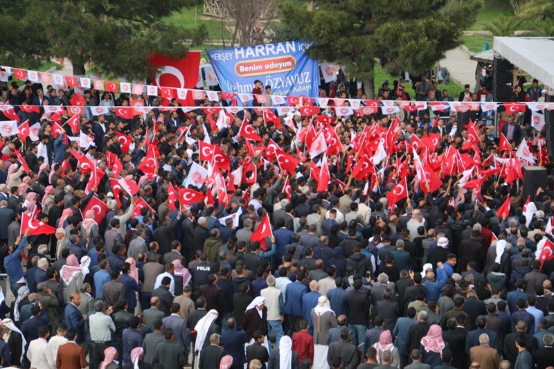Harran’da Özyavuz’a tam destek 