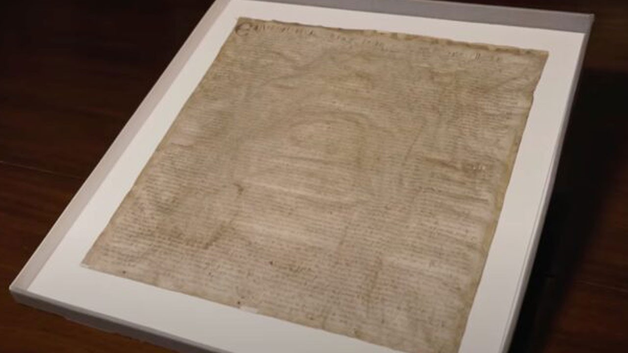 Harvard'dan 27 dolara satın aldı! Kopya sanılar belge 1300 yılına ait çıktı