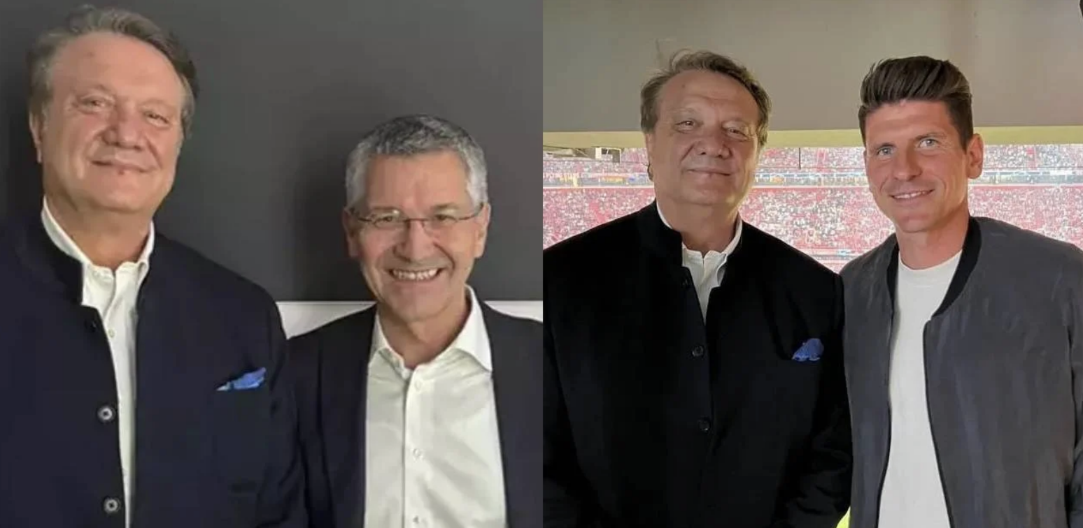 Hasan Arat, Herbert Hainer ve Mario Gomez ile görüştü!