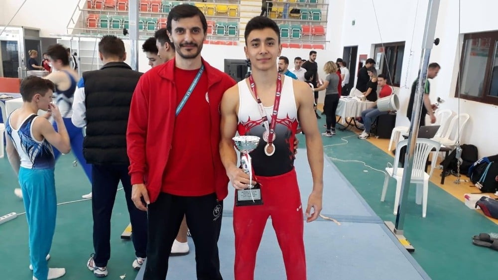 Hasan Bulut Cimnastik’te Türkiye Üçüncüsü 