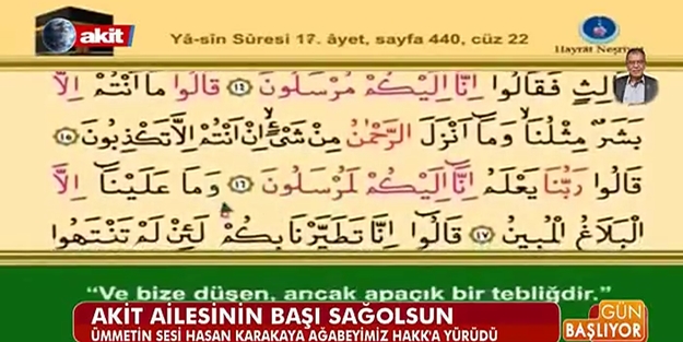 Hasan Karakaya ağabeyimiz Yasinler, Fatihalar ve dualarla anılıyor…