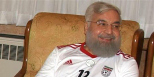 Hasan Ruhani'yi hiç böyle görmediniz!