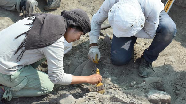 Hasankeyf'te 11 bin 500 yıllık yerleşim yeri bulundu