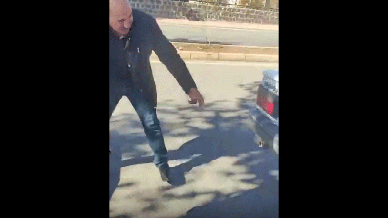 Hasarlı kaza sonrası halat tartışması sosyal medyada viral oldu!