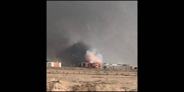 Haşdi Şabi'nin mühimmat deposu SİHA ile vuruldu!