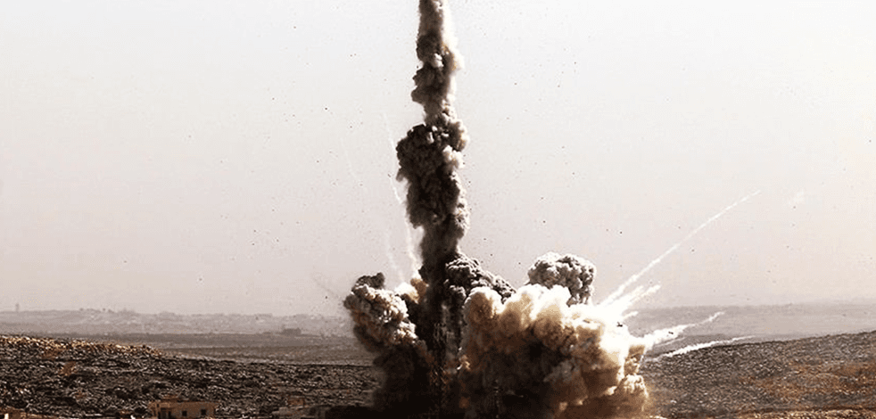 Haşdi Şabi’ye hava saldırısı yapıldı