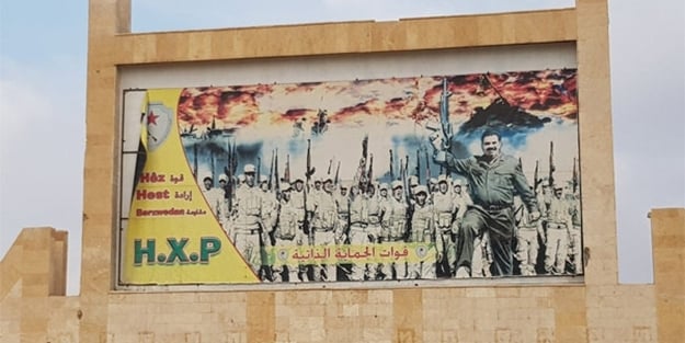 Skandal! O kentte Öcalan'ın posterini astılar