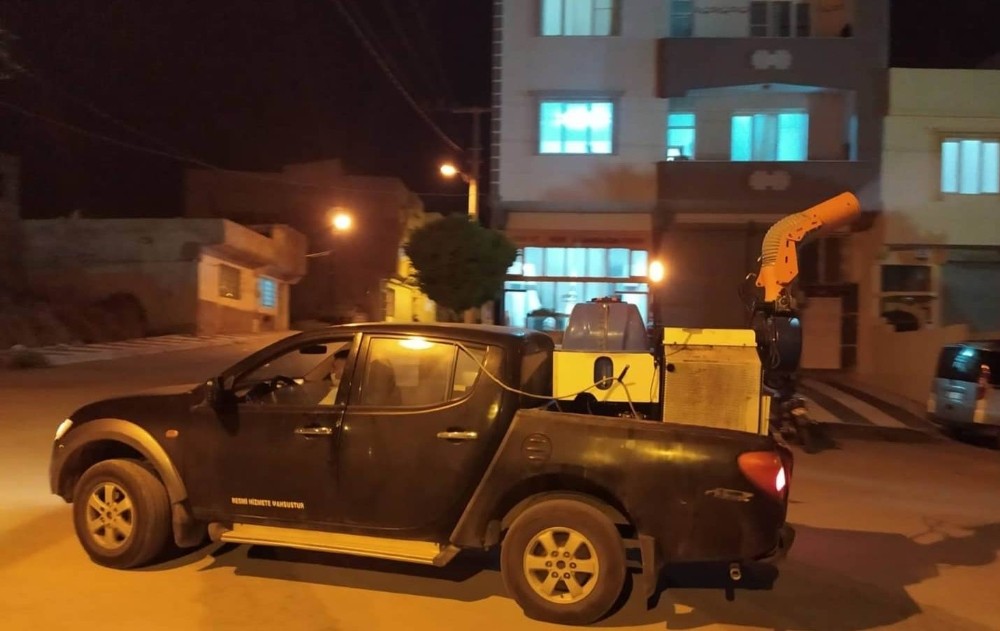 Haşereyle mücadele sürüyor 