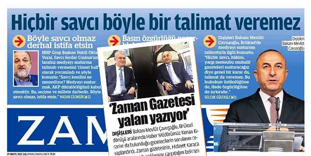 Haşhaş kafalılar Bakan Çavuşoğlu’nun sözlerini kırptı!