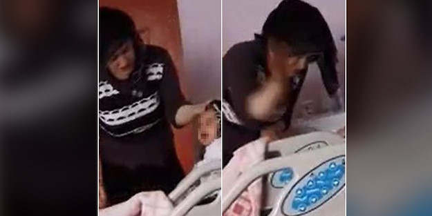 Böyle anne olmaz olsun! Vicdanları sızlatan görüntü