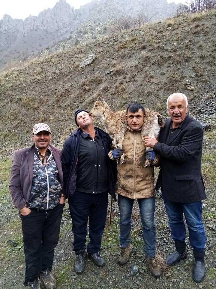 Hasta dağ keçisi yavrusunu 4 kilometre sırtında taşıdı 